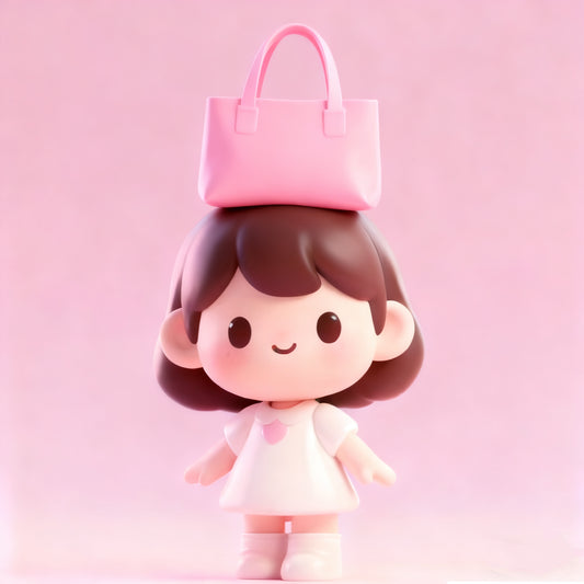 B大多多福トートバッグぬいぐるみ